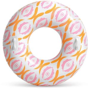 גלגל ים מתנפח מעוצב בגודל 114 ס"מ עם ידיות אחיזה