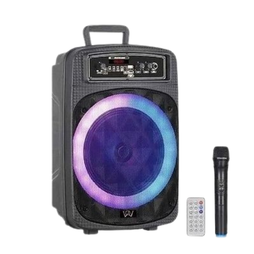 בידורית קריוקי ניידת עם מיקרופון אלחוטי WJQ-98