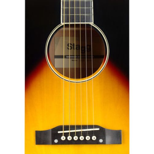 גיטרה אקוסטית dreadnought Slope Shoulder מבית Stagg