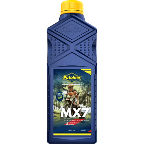 ‏שמן 2 פעימות Putoline MX7 | ‏1 ליטר