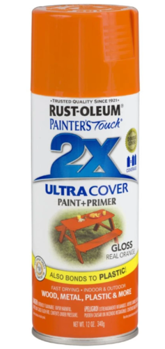 ספריי צבע + פריימר Rust-Oleum 2X Ultra Cover ירוק אזוב משי