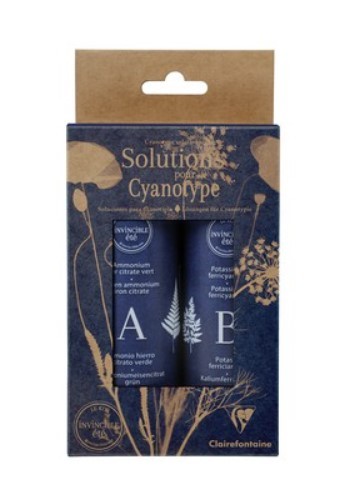 ערכת CYANOTYPE ליצירת הדפס על ידי אור שמש