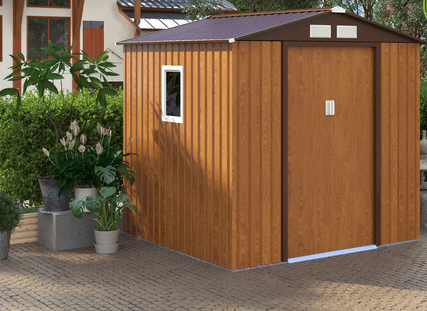 מחסן מתכת פרמיום דגם 2.13X2.55 Garden Top W78