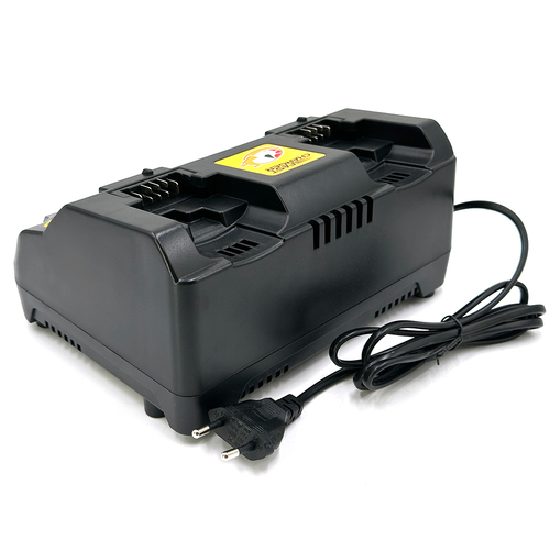 NBK dcb102 מטען כפול לסוללות Dewalt 10.8v-18v