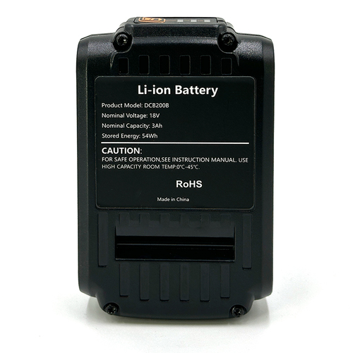 NBK dcb200b סוללה עבור Dewalt 3Ah 18V 54Wh
