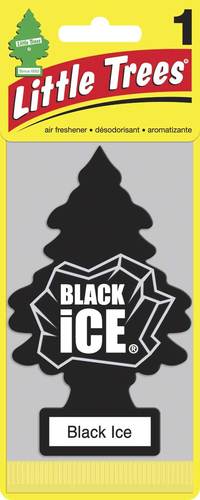 little tree air freshener 1 pack, black ice fragrance