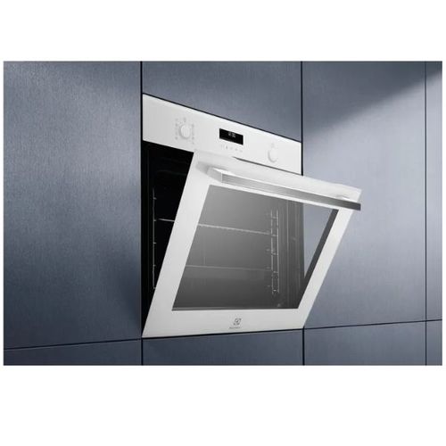 תנור בנוי פירוליטי 71 ליטר Electrolux EOP6526V זכוכית לבנה