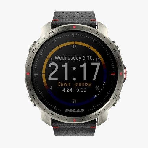 שעון ריצה GPS מתקדם Polar Grit X Pro Titanium