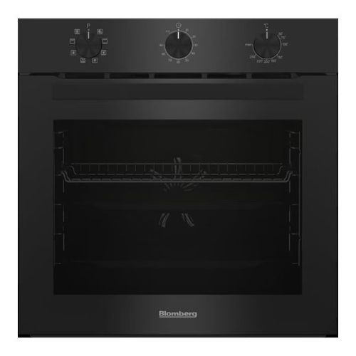 תנור בנוי 72 ליטר Blomberg ROEN8005BIL זכוכית שחורה