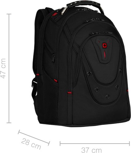 WENGER SWISS תיק גב למחשב נייד עד 16 איינץ 5 שנים אחריות