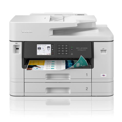 מדפסת הזרקת דיו אלחוטית A3 משולבת מקצועית MFC-J5740DW 