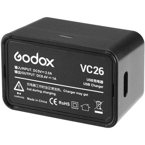 מטען USB לסוללת פלאש GODOX V1 