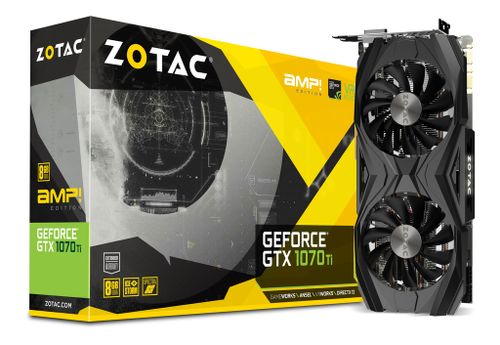 כרטיס מסך – ZOTAC GeForce® GTX 1070 Ti 8GB AMP Edition