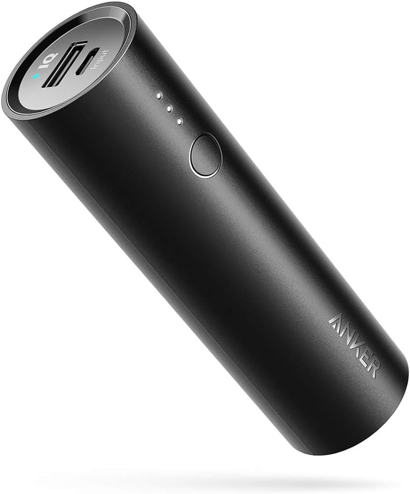 סוללת גיבוי Anker PowerCore 5000mAh - צבע שחור 