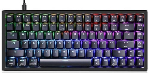 מקלדת גיימינג מכנית SKYLOONG GK-84 - צבע שחור