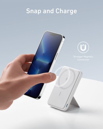 Anker 622 Magnetic Battery (MagGo) - לבן 
