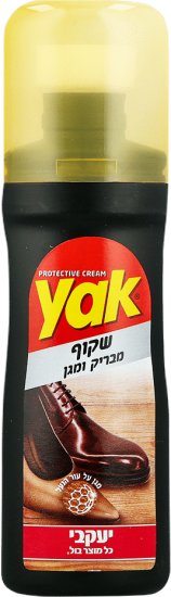 YAK נוזל להברקת נעליים בגוון שקוף