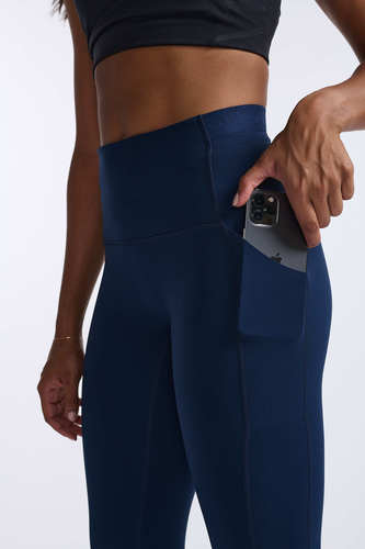 טייץ קומפרשן נשים ארוך גזרה גבוהה Form Stash Hi-Rise Comp Tight MDN/WHT W