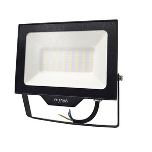 פנס הצפה שחור לד מוגן מים 50W אור קר