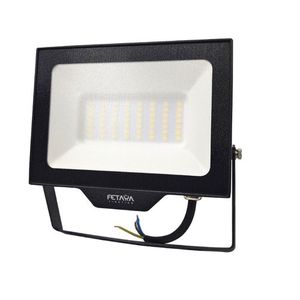 פנס הצפה שחור לד מוגן מים 50W אור חם