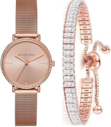 מייקל קורס Michael Kors MK7122 סט צמיד מתנה נשים
