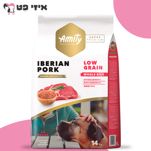 אמיתי סופר פרמיום חזיר לכלבים בוגרים 14 ק