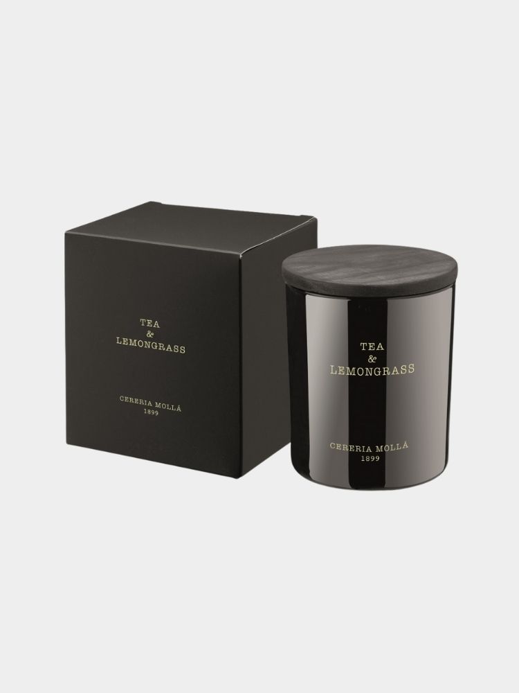 נר ריחני CERERIA MOLLA בניחוח TEA & LEMONGRASS