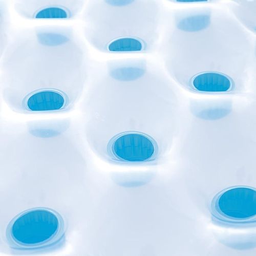 מזרן כוסות זוגי מתנפח עם מקום ל-36 כוסות וכרית מובנית 