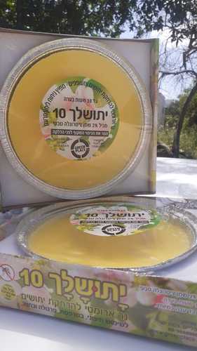יתושלך 10 - נר ארומטי להרחקת יתושים - 5 יח במבצע!!!