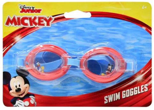 משקפת בריכה מעוצבת לילדים מגיל 4 ומעלה - מיקי מאוס