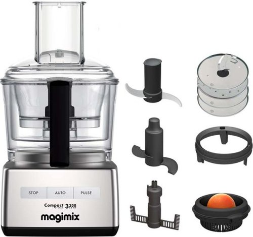 מעבד מזון מג'ימיקס Magimix CS3200CMSE צבע כרום