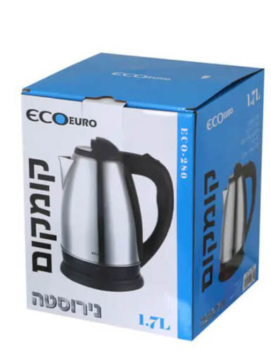 קומקום נירוסטה 1.7 ליטר
