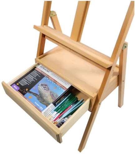 כן ציור מקצועי MONT MARTE Box Floor Easel