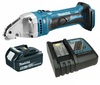 מספרי פח 18V נטען 1.6 מ"מ כולל סוללה 5.0 אמפר ומטען MAKITA DJS161 מקיטה