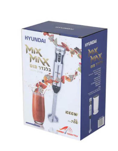 בלנדר מוט עם כוס מדידה