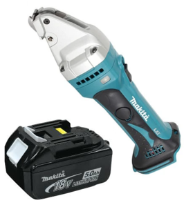 מספרי פח 18V נטען 1.6 מ"מ כולל סוללה 5.0 אמפר MAKITA DJS161 מקיטה