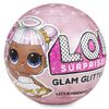 כדור לול LOL מסדרת GLAM GLITTER עם בובה אביזרי הפתעה מדליקים 