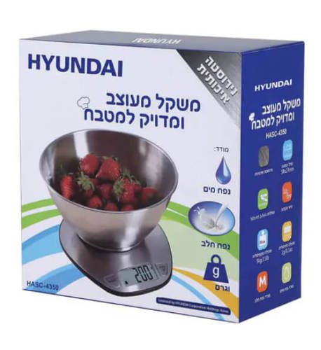 משקל מטבח דיגיטלי מפואר