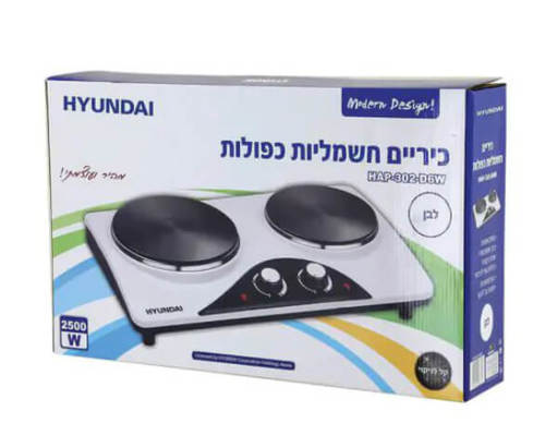 כירה חשמלית כפולה 2500W