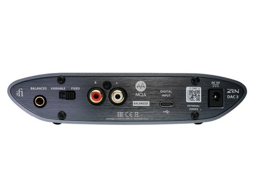 ממיר DAC ומגבר אוזניות שולחני iFi audio ZEN DAC V3