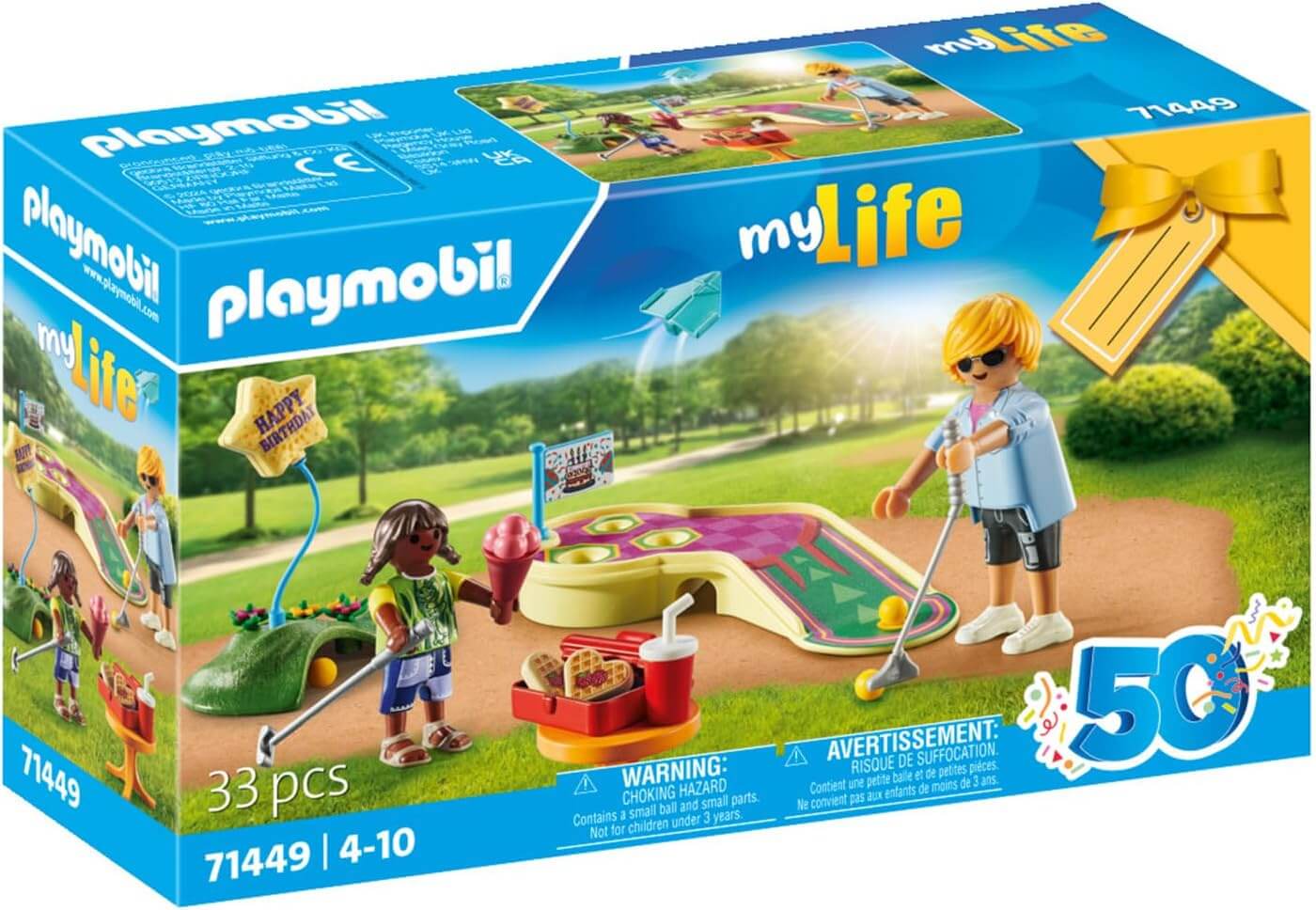 משחק פליימוביל מיני גולף לגילאי 4+