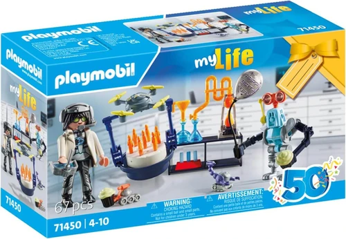 משחק פליימוביל חוקר עם רובוטים לגילאי 4+