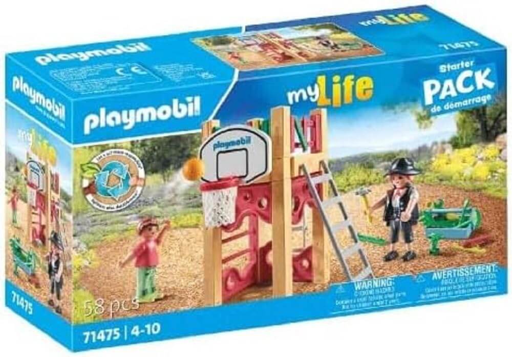 משחק פליימוביל נגר עם צריח לגילאי 4+