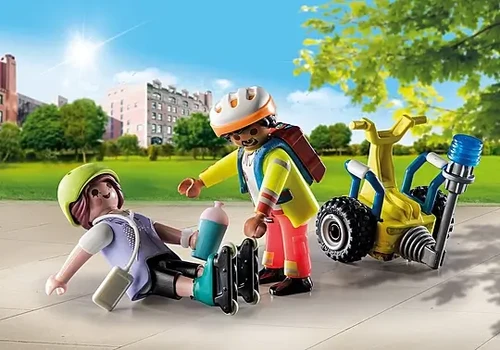 משחק פליימוביל עזרה ראשונה עם סגווי לגילאי 4+