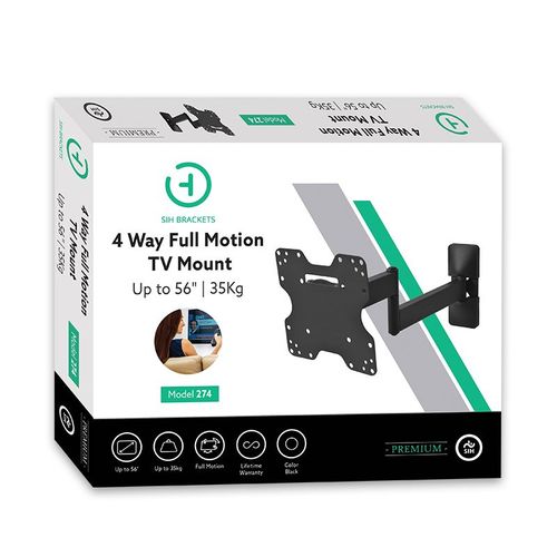 זרוע 4 תנועות דגם 274 למסכים עד 