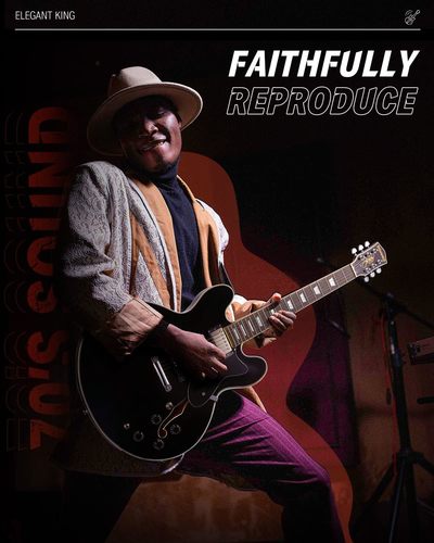 גיטרה ג'אז EC1382 DJP1000 נפח חצי חלולה Semi-Hollow Electric Guitar בצבע שחור מבית DONNER