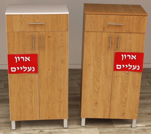 ארון נעליים ומגירה רוחב 60 ס