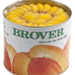 חצאי משמש בסירופ (2.23 ק״ג) BROVER 