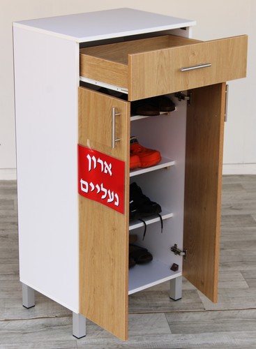ארון נעליים ומגירה רוחב 60 ס