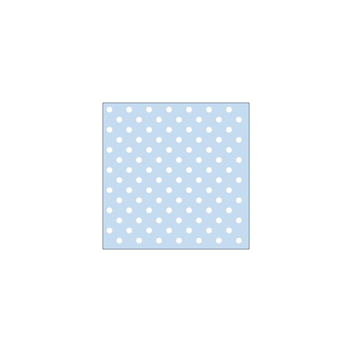 מפית - Pastel dots blue